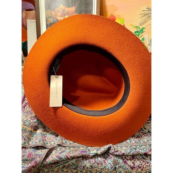 Anthropologie Ribboned Wool Rancher NWT Anthropologie Ribboned Wool Rancher NWT | eBay main image 3
